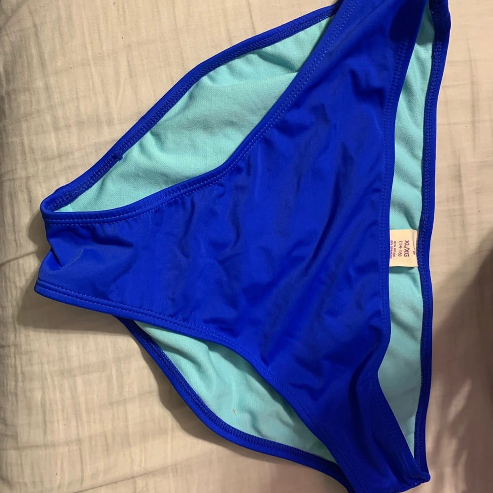 Blue Swim Bottoms, Size Large/ XLarge